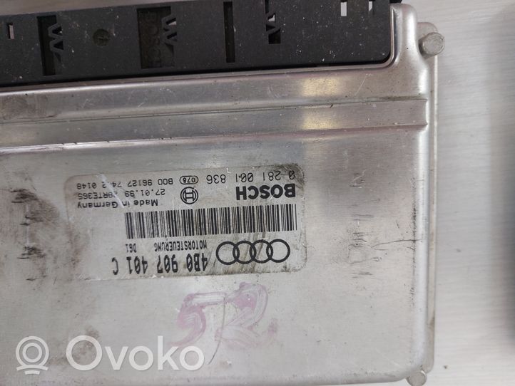 Audi A6 S6 C5 4B Centralina/modulo del motore 4B0907401C