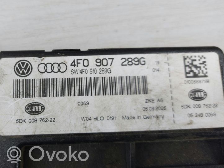 Audi A6 S6 C6 4F Komforta modulis 4F0907289G