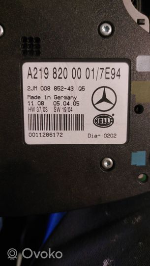 Mercedes-Benz CLS C219 Luce interna per portiera posteriore A2198200001