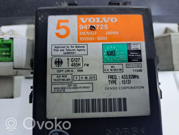 Volvo S70  V70  V70 XC Tachimetro (quadro strumenti) 9472523