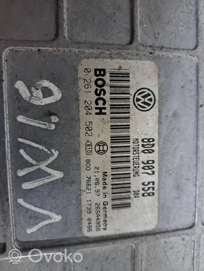 Volkswagen PASSAT B5 Moottorin ohjainlaite/moduuli 8D0907558
