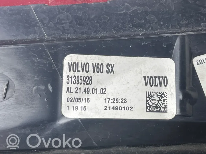 Volvo V60 Lampa tylna 31395928