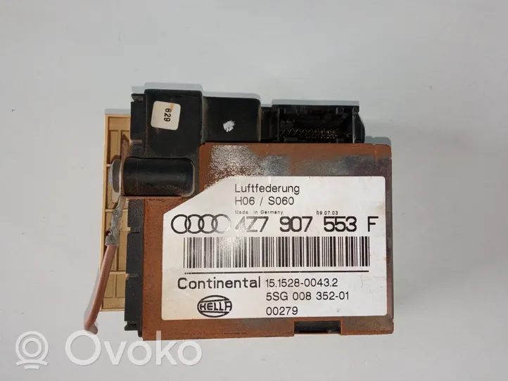 Audi A6 Allroad C5 Unidad de control/módulo de la suspensión 4Z7907553