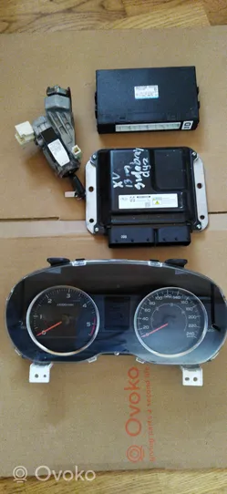 Subaru XV Juego de cerradura y set ECU del motor 