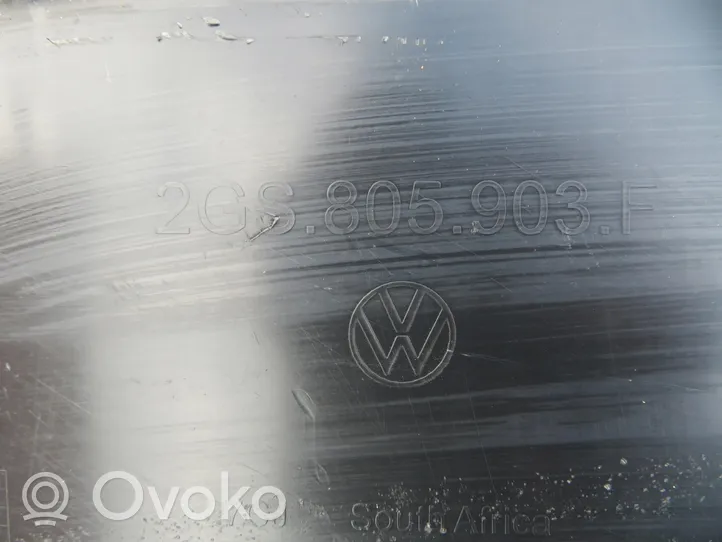 Volkswagen Polo VI AW Osłona pod zderzak przedni / Absorber 2GS805903F