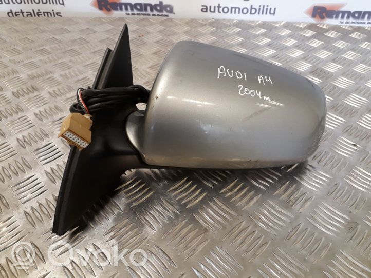 Audi A4 S4 B6 8E 8H Front door electric wing mirror E1010681