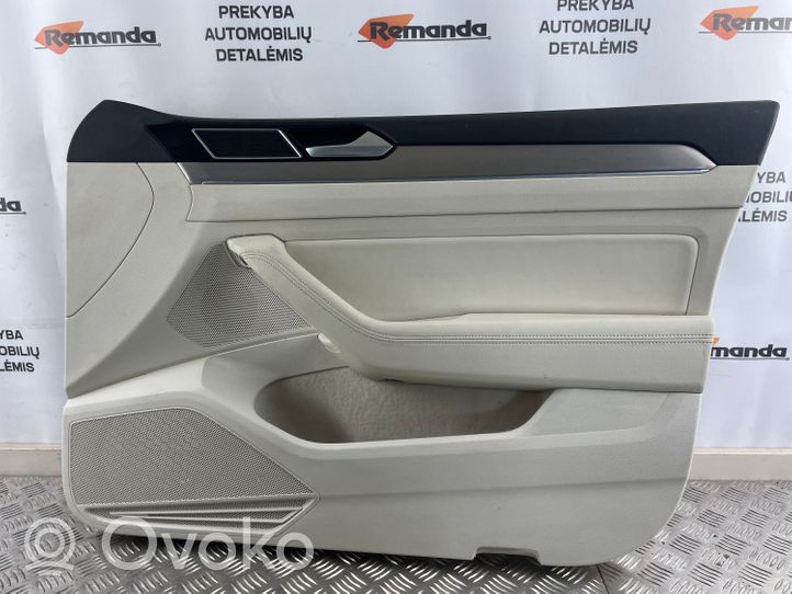 Volkswagen PASSAT B8 Rivestimento del pannello della portiera anteriore 197018651