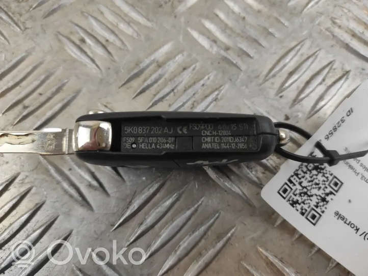 Volkswagen Tiguan Chiave/comando di accensione 5K0837202AJ