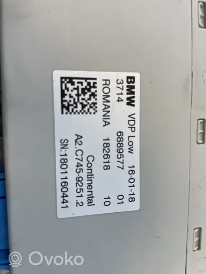 BMW 5 G30 G31 Sterownik / Moduł tylnego zawieszenia pneumatycznego 6889577