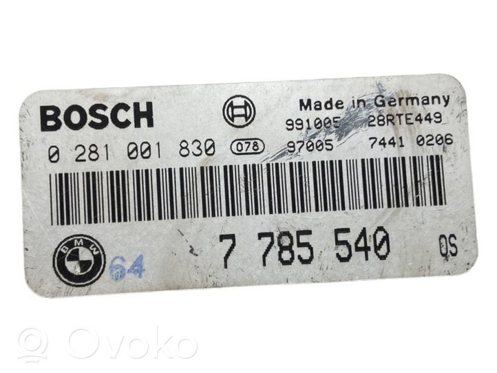 BMW 3 E30 Sterownik / Moduł ECU 7785540