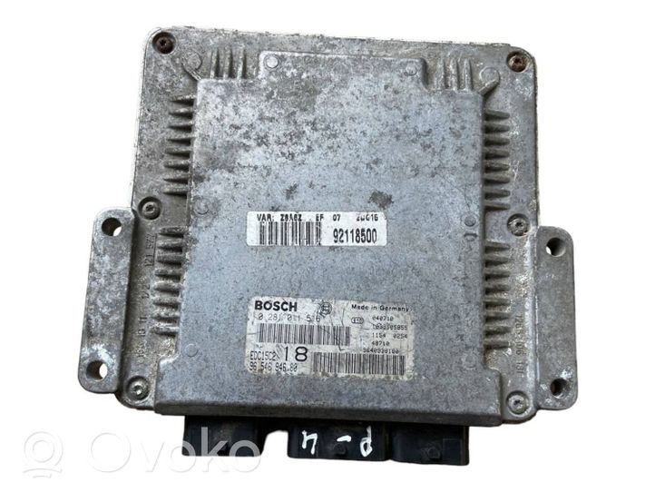 Peugeot 607 Calculateur moteur ECU 0281011516