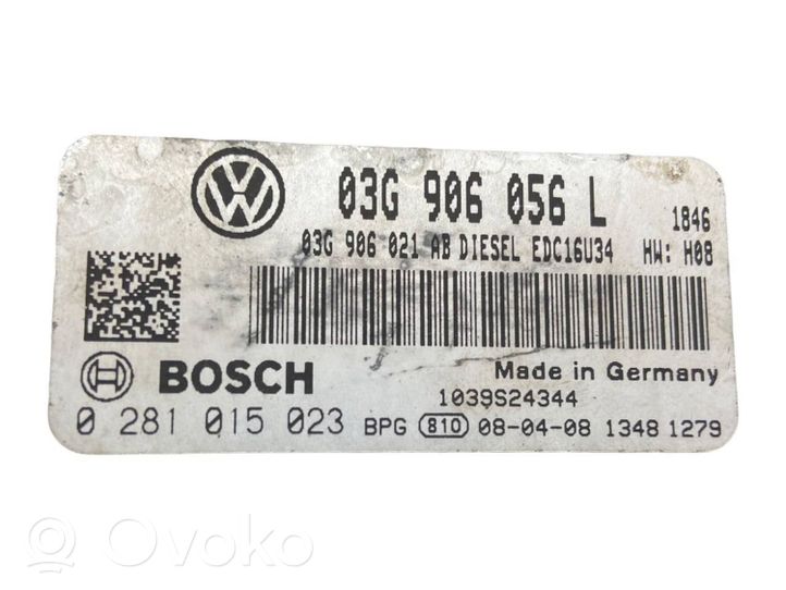 Volkswagen PASSAT B6 Sterownik / Moduł ECU 03G906056L