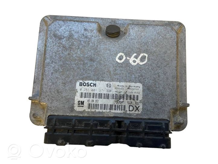 Opel Astra G Calculateur moteur ECU 0281001971