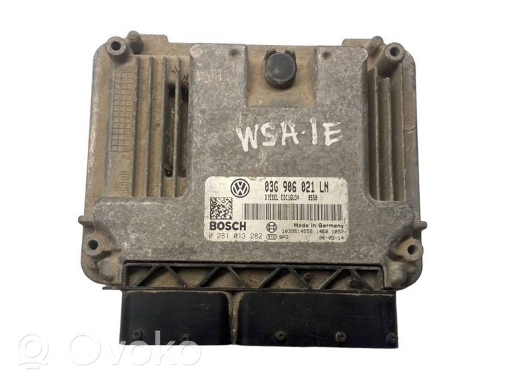 Seat Altea Sterownik / Moduł ECU 03G906021LN