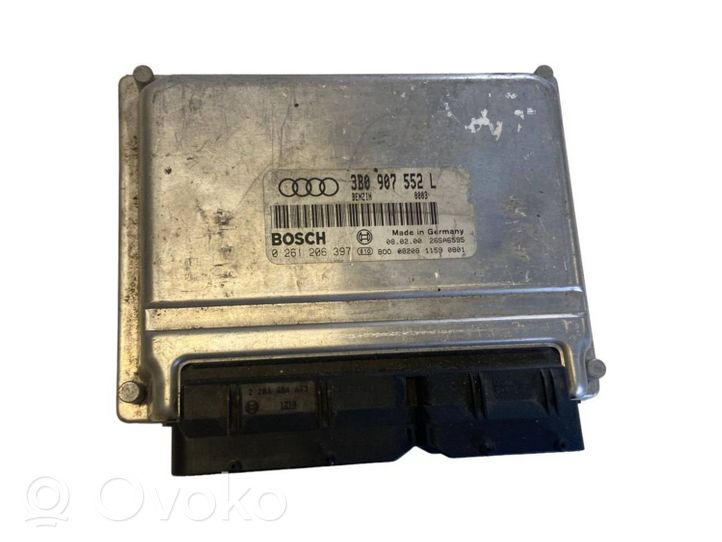 Audi A6 S6 C5 4B Moottorin ohjainlaite/moduuli 3B0907552L