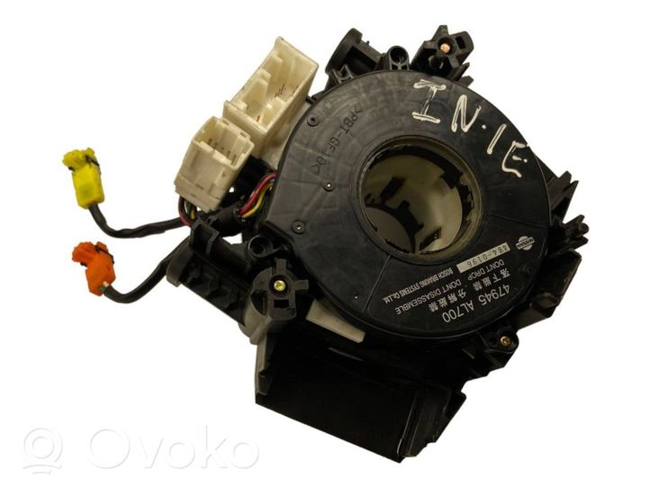 Infiniti FX Airbag slip ring squib (SRS ring) 47945AL700