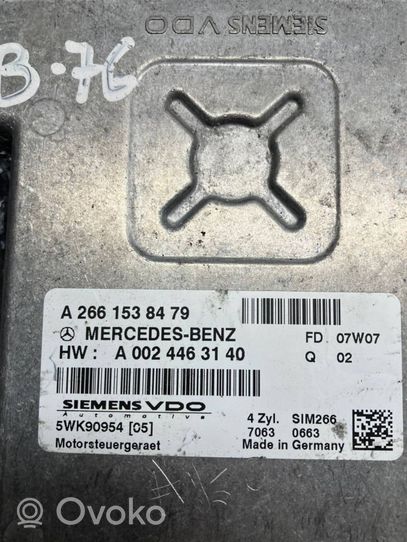 Mercedes-Benz A W169 Sterownik / Moduł ECU A2661538479