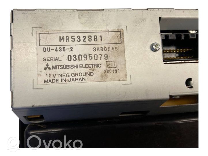 Mitsubishi Pajero Monitor / wyświetlacz / ekran MR532881