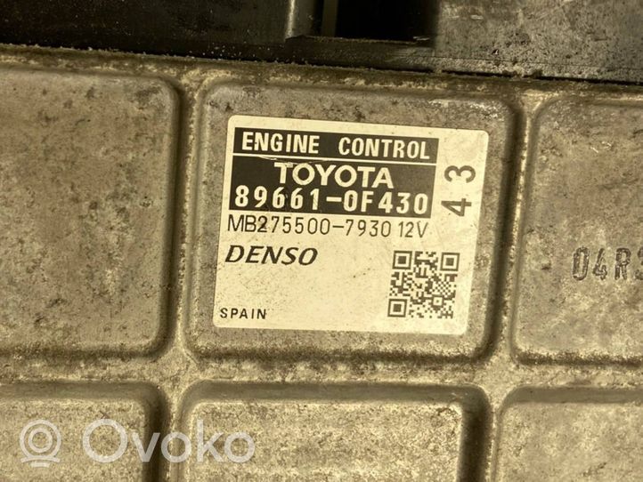 Toyota Verso Centralina/modulo del motore 896610F430