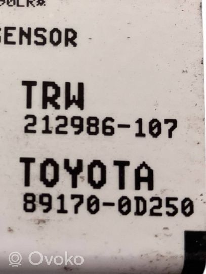 Toyota Yaris Centralina/modulo airbag 891700D250