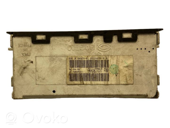 Citroen C3 Monitor / wyświetlacz / ekran 96616373XT