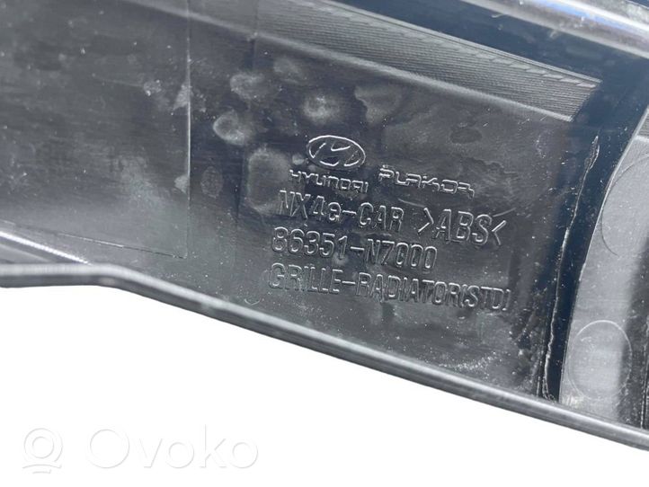 Hyundai Tucson IV NX4 Maskownica / Grill / Atrapa górna chłodnicy 86351N7000