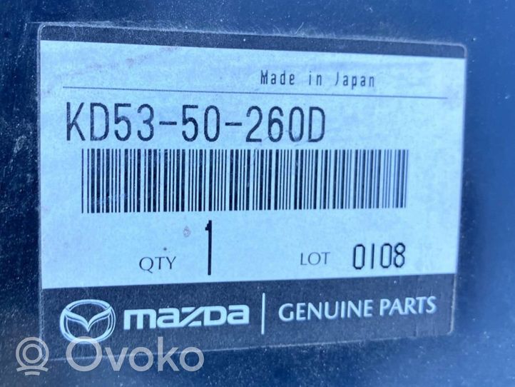 Mazda CX-5 Poprzeczka zderzaka tylnego KD5350260D