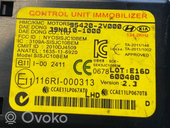 Hyundai i40 Moduł / Sterownik immobilizera 954202V000