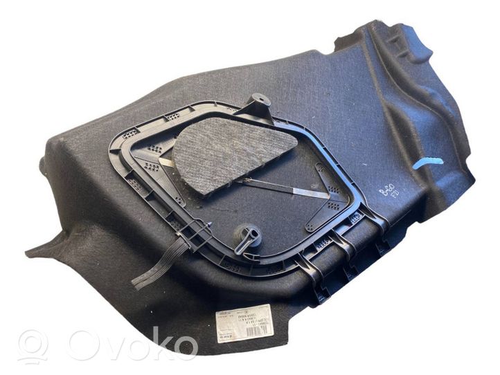 BMW 1 F20 F21 Panel embellecedor lado inferior del maletero/compartimento de carga 7238843