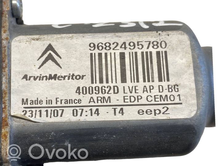 Citroen C4 I Moteur de lève-vitre de porte avant 9682495780