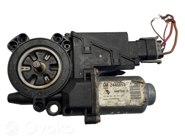 Opel Corsa C Silniczek podnośnika szyby drzwi przednich 24466597