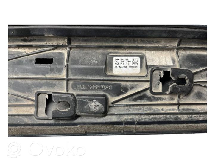 Skoda Superb B8 (3V) Listón embellecedor de la puerta delantera (moldura) 3V0853294