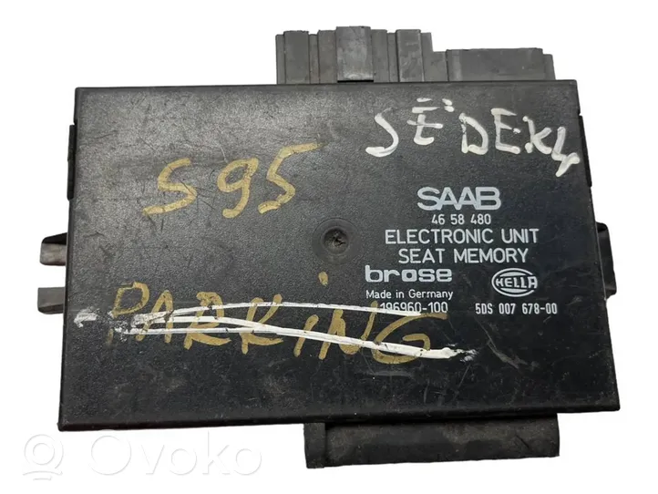 Saab 9-5 Module de commande de siège 4658480