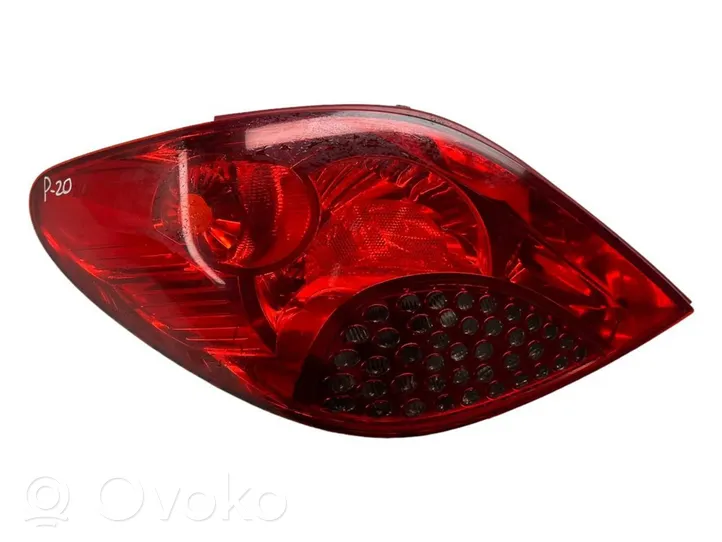 Peugeot 207 Lampa tylna 9649986680