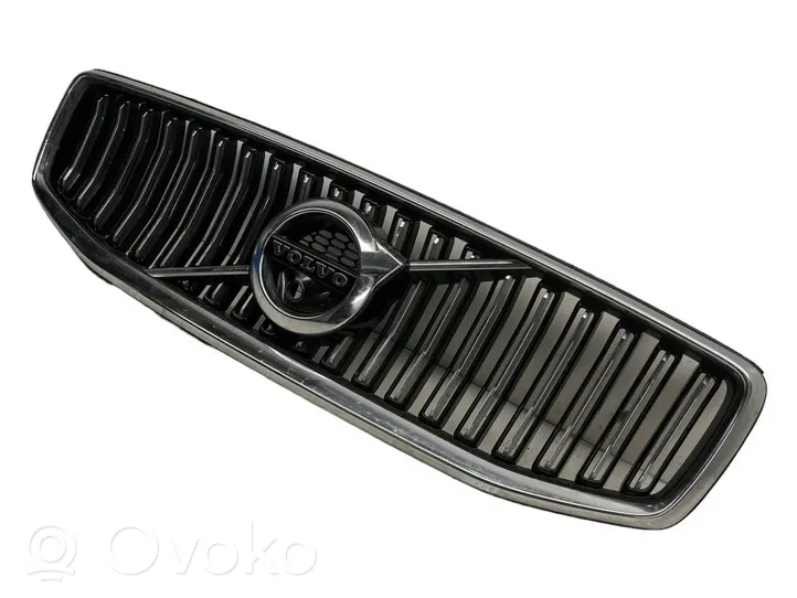 Volvo S60 Grille calandre supérieure de pare-chocs avant 32132227