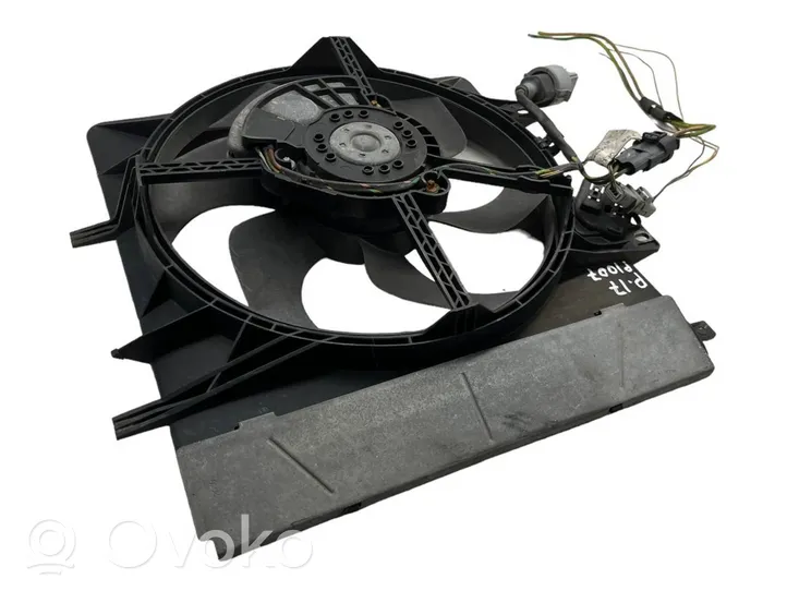 Peugeot 1007 Electric radiator cooling fan 