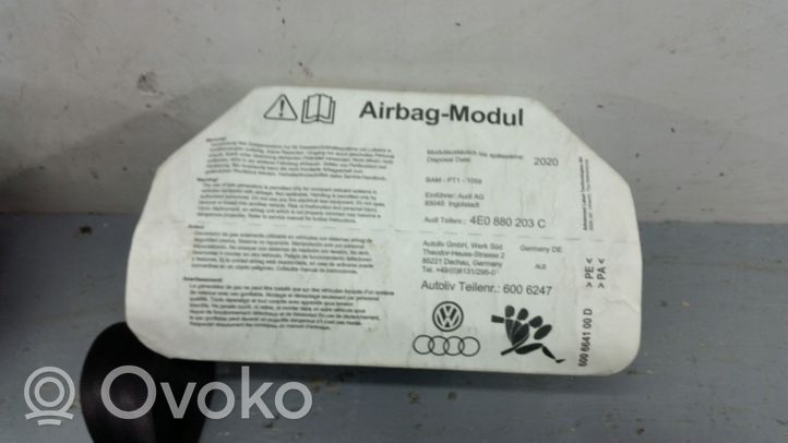 Audi A8 S8 D3 4E Set di airbag 4D0951543