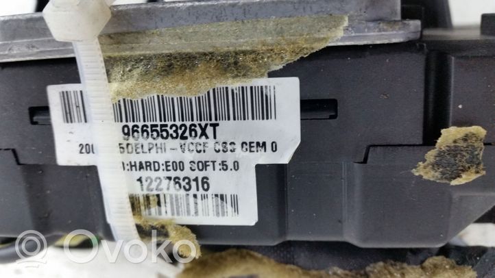 Citroen C5 Pyyhkimen/suuntavilkun vipukytkin 96655326XT