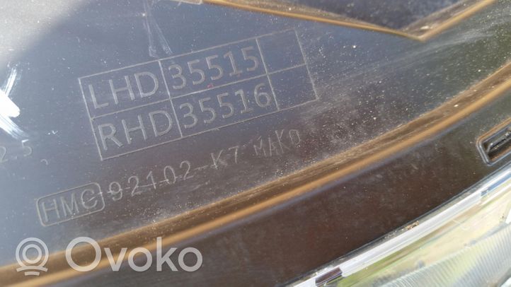 Hyundai i10 Phare frontale 92102-K7000