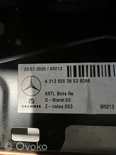 Mercedes-Benz E W213 Takaistuin A2139203803