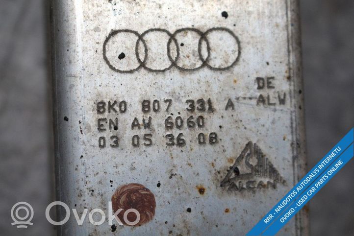 Audi A4 S4 B8 8K Poprzeczka zderzaka tylnego 8T0807313