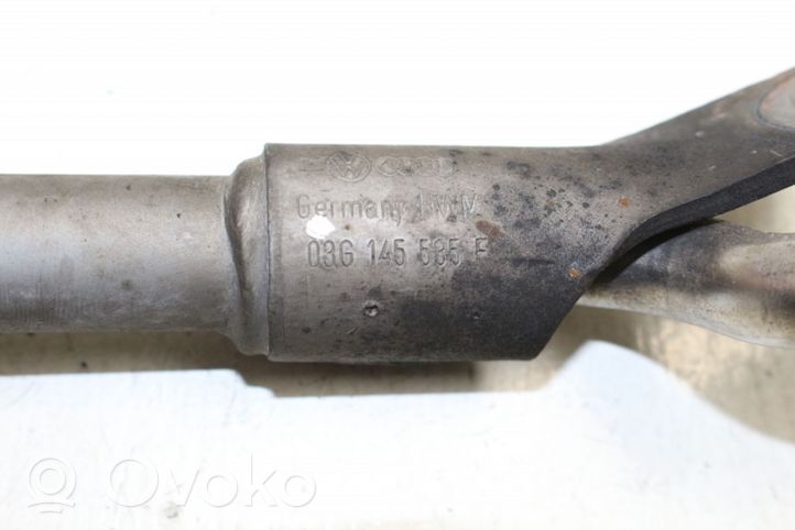 Volkswagen Eos Turbo turbocharger oiling pipe/hose 03G145535F