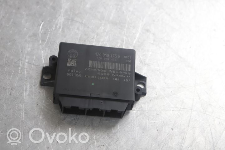 Skoda Yeti (5L) Unité de commande, module PDC aide au stationnement 1Z0919475B