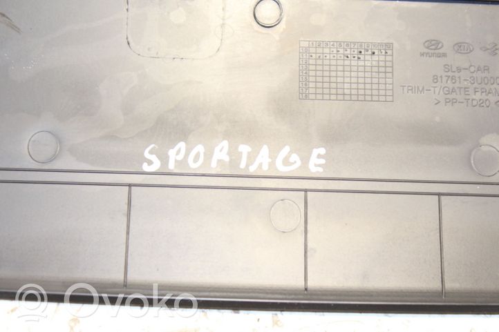 KIA Sportage Tailgate/trunk upper cover trim 81761-3U000