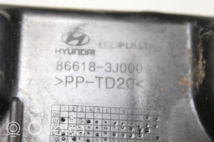 Hyundai ix 55 Soporte de montaje del parachoques trasero 86618-3J000