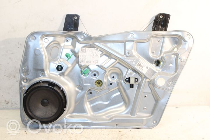 Volkswagen Tiguan Mechanizm podnoszenia szyby przedniej bez silnika 5N2837730F