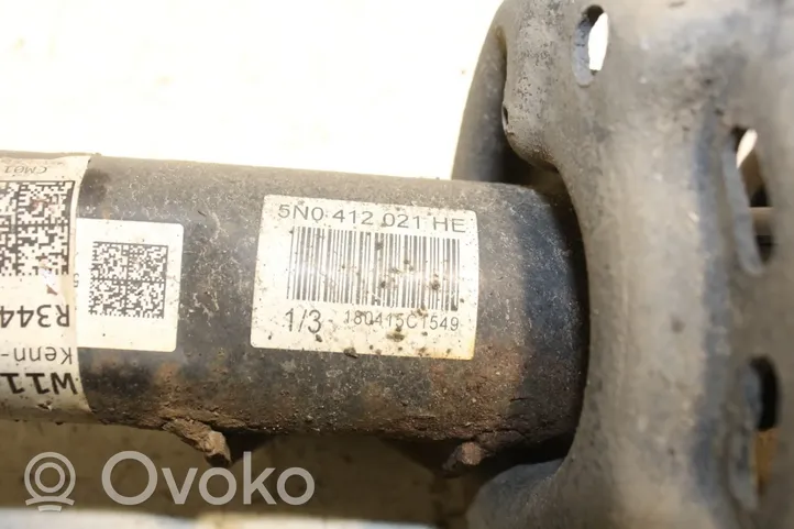 Volkswagen Tiguan Amortyzator osi przedniej ze sprężyną 5N0412021HE