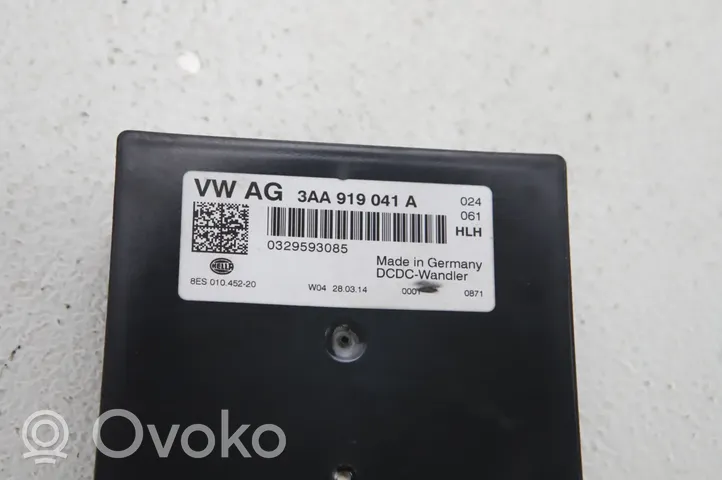 Volkswagen Tiguan Voltage converter/converter module 3AA919041A