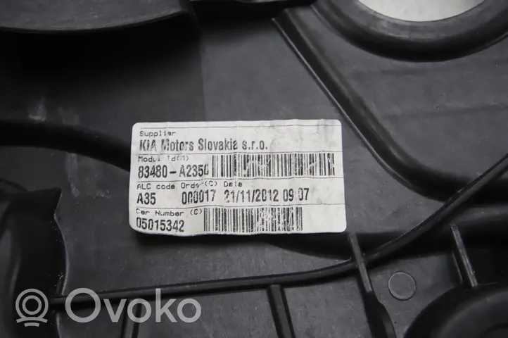 KIA Ceed Elektryczny podnośnik szyby drzwi tylnych 83480-A2350