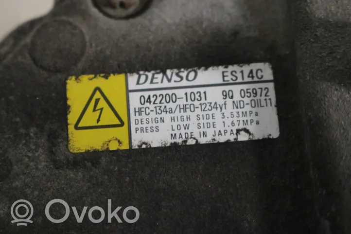 Toyota Auris E180 Oro kondicionieriaus kompresorius (siurblys) 042200-1031